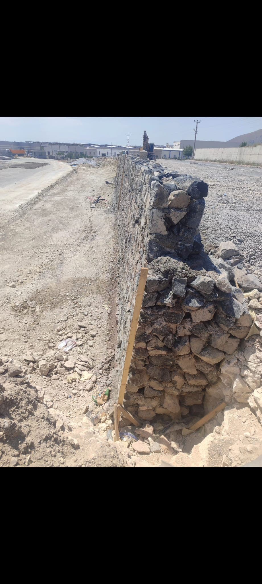 İstinat Duvarı Yapımı